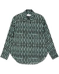 Christian Wijnants - Abstract-Print Shirt - Lyst