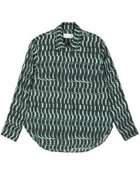 Christian Wijnants - Hemd Mit Abstraktem Print - Lyst