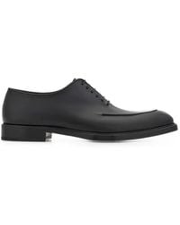 Ferragamo - Oxford Shoe With Stitching Detail - Lyst