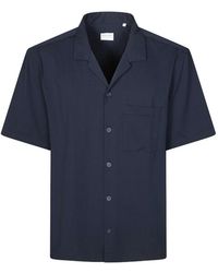 Xacus - Seersucker Short-Sleeve Shirt - Lyst