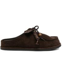 ADRIANNA FERETTI - Mules En Daim À Ornements De Perles - Lyst