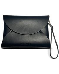 Kata Szegedi - Nappa Leather Clutch Bag - Lyst