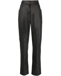 GIUSEPPE DI MORABITO - Crystal-Embellishment Trousers - Lyst
