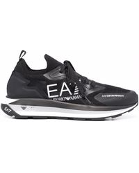 EA7 - Sneakers mit Logo-Print - Lyst