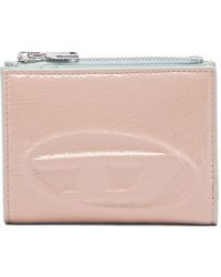 DIESEL - Embossed-Logo Zip-Fastening Wallet - Lyst