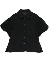 Collection Privée - Ruffled-Sleeve Shirt - Lyst