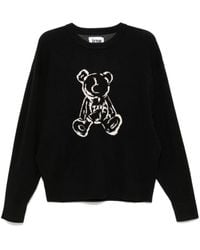 Izzue - Jacquard Bear Sweater - Lyst