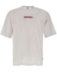 Aspesi - Crew-Neck Graphic T-Shirt - Lyst