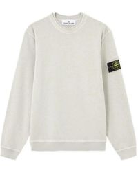 Stone Island - Old Effect Sweatshirt - Lyst