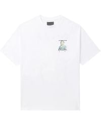 Musium Div. - Graphic-print Cotton-blend T-shirt - Lyst
