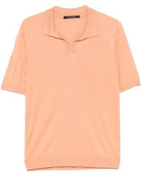 Tagliatore - Fein Gestricktes Poloshirt - Lyst