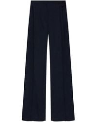 Emporio Armani - Pleat-Detail Palazzo Pants - Lyst