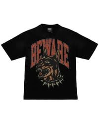Market - Beware The Dobie Graphic-Print T-Shirt - Lyst