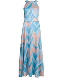 Liu Jo - Chevron-Patterned Maxi Dress - Lyst
