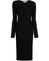 Coperni - Midi-Jurk Met Uitgesneden Detail - Lyst