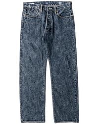 NBDN Denim - Jean Droit Saiko À Effet Délavé - Lyst