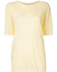 Marni Longline Knitted Top - Yellow