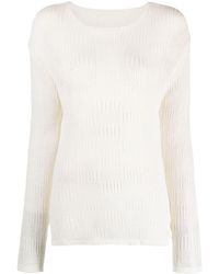 Low Classic - Long-sleeve Knitted Jumper - Lyst