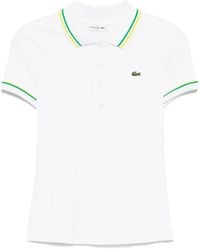 Lacoste - Jersey Polo Top - Lyst