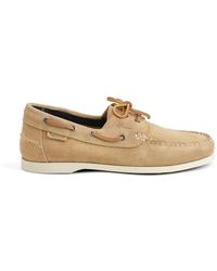 Manebí - Lace-Up Suede Boat Shoes - Lyst