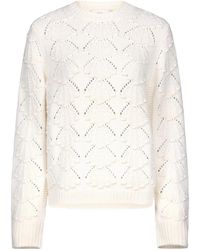 Loulou de Saison - Cleyde Crochet Seashell Motif Sweater - Lyst