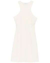 Patrizia Pepe - Crew Neck Sleeveless Mini Dress - Lyst