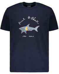 Paul & Shark - Graphic-Print T-Shirt - Lyst