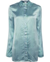 Loewe - Blouse Van Satijn-Zijdeblend - Lyst