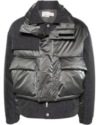 Feng Chen Wang - レイヤード パデッドジャケット - Lyst