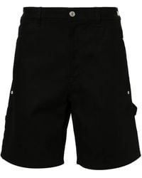 Courreges - Black Denim Shorts - Lyst