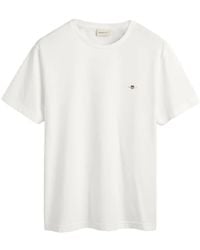 GANT - Camiseta Shield - Lyst