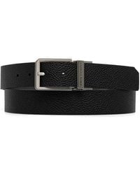 ARMANI EXCHANGE - Wendbarer Ledergürtel - Lyst