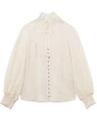 Zimmermann - Rebellion Blouse - Lyst
