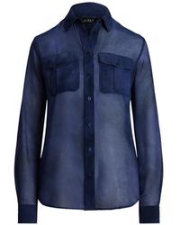 Ralph Lauren - Tie-Dye Button-Up Shirt - Lyst