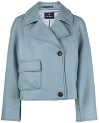 PS by Paul Smith - Notched Biker Jacket - Lyst