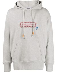 Adish - Alkhws Logo-Print Cotton Hoodie - Lyst