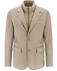 Herno - Veste Matelassée À Fermeture Zippée - Lyst