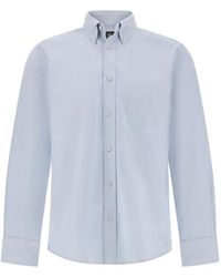 BOGGI - Chest-Pocket Oxford Shirt - Lyst