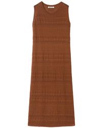 Ports 1961 - Knitted Midi Dress - Lyst