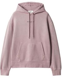 Maison Kitsuné - Logo-Print Pouch-Pocket Hoodie - Lyst