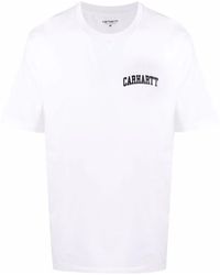 Carhartt - Logo-Print Cotton T-Shirt - Lyst
