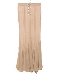 Ludovic de Saint Sernin - Mermaid Fishnet Maxi Skirt - Lyst