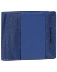 Piquadro - Logo-Plaque Wallet - Lyst