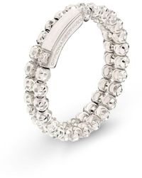 Officina Bernardi - 18kt White Gold Moon Diamond Ring - Lyst