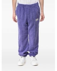 Off-White c/o Virgil Abloh - Logo-Patch Terry-Cloth Track Pants - Lyst