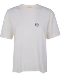 Anine Bing - Wagner Logo-Print T-Shirt - Lyst