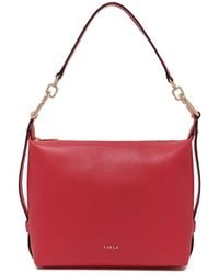 Furla - Tonie Metal Logo Chain Shoulder Bag - Lyst
