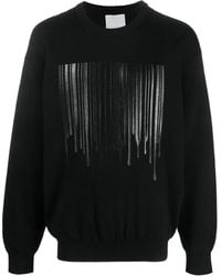 VTMNTS - Logo-Print Knit Sweater - Lyst