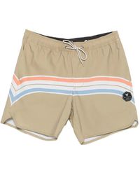 Vissla - Short De Bain Latitude À Rayures - Lyst
