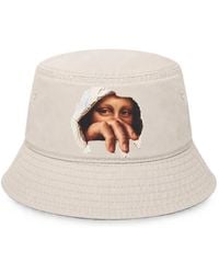 Melt - Graphic-Print Cotton Bucket Hat - Lyst